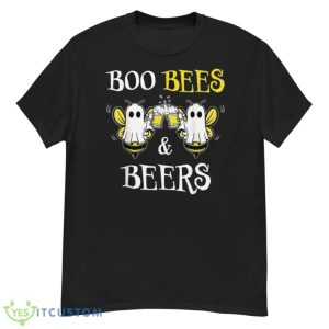 Boo Bees Beers Couples Halloween Custum T-Shirt Product Photo 1