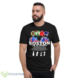 Boston City Of Champion Trophy Shirt - Short Sleeve T-Shirt