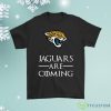Brace Yourself The Jacksonville Jaguars Are Coming Got Shirt Product Photo 1