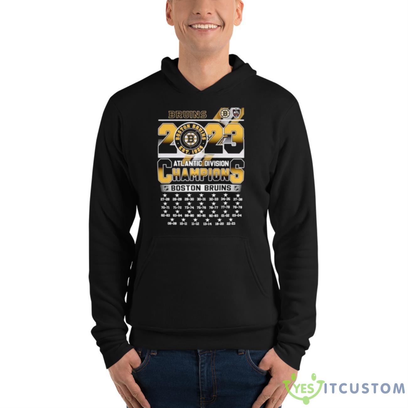 Bruins 2023 Atlantic Division Champions Boston Bruins Shirt 13 Bruins 2023 Atlantic Division Champions Boston Bruins Shirt - Unisex Fleece Pullover Hoodie