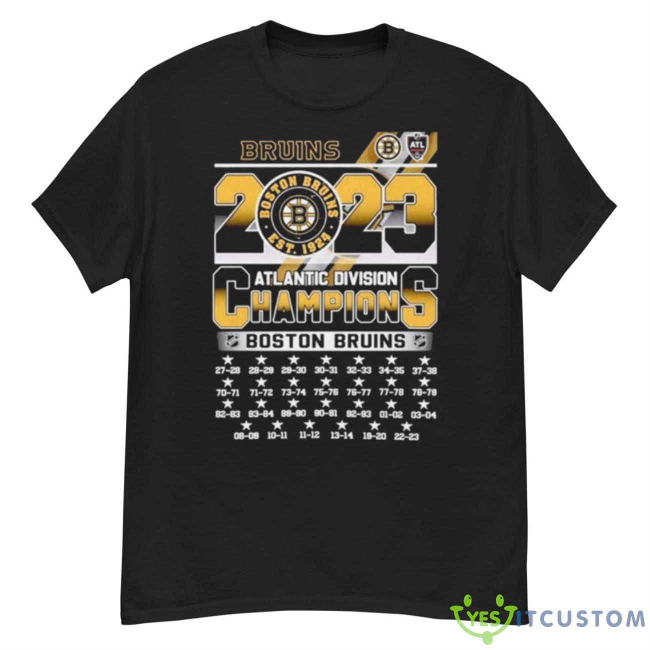 Bruins 2023 Atlantic Division Champions Boston Bruins Shirt 12 Bruins 2023 Atlantic Division Champions Boston Bruins Shirt - G500 Men’s Classic T-Shirt