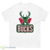 Buckscity Milwaukee Bucks Shirt - 500 Men’s Classic Tee Gildan