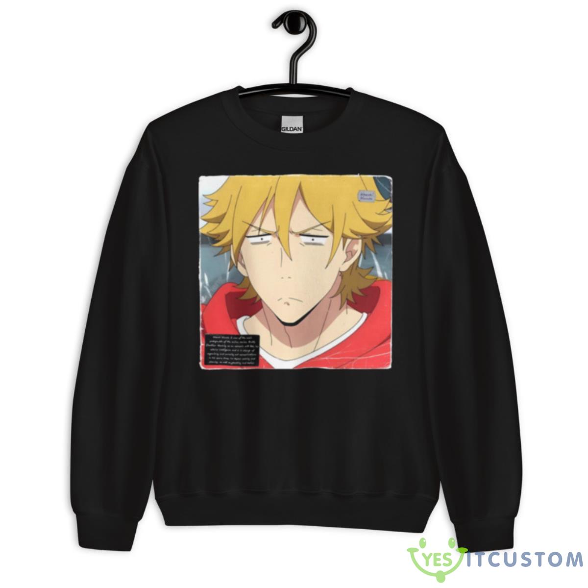 Buddy Daddies Kazuki Kurusu Funny Face Shirt 3 Buddy Daddies Kazuki Kurusu Funny Face Shirt - Unisex Crewneck Sweatshirt