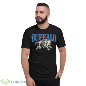 Buffalo Skeleton Shirt - Short Sleeve T-Shirt