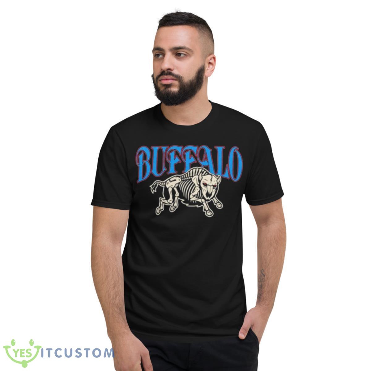 Buffalo Skeleton Shirt 2 Buffalo Skeleton Shirt - Short Sleeve T-Shirt