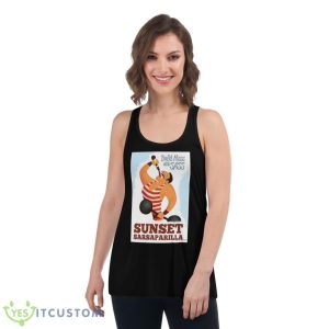Build Mass With Sass Fallout Game Shirt 10 Build Mass With Sass Fallout Game Shirt - Women's Flowy Racerback Tank