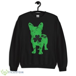 Bulldog Shamrock St. Patrick’s Day Shirt - Unisex Crewneck Sweatshirt