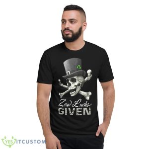 Buy 2023 Skull Zero Lucks Given Shirt - Short Sleeve T-Shirt