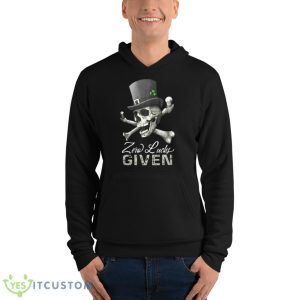 Buy 2023 Skull Zero Lucks Given Shirt - Unisex Fleece Pullover Hoodie
