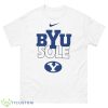 BYU Cougars Nike On Court Bench Shirt - 500 Men’s Classic Tee Gildan