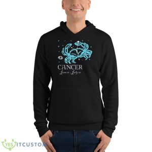 Cancer The Crab Constellation Shirt 9 Cancer The Crab Constellation Shirt - Unisex Fleece Pullover Hoodie