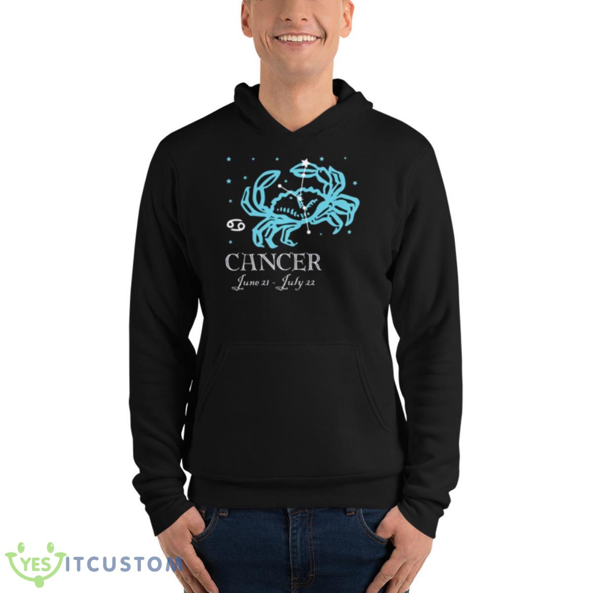 Cancer The Crab Constellation Shirt 4 Cancer The Crab Constellation Shirt - Unisex Fleece Pullover Hoodie