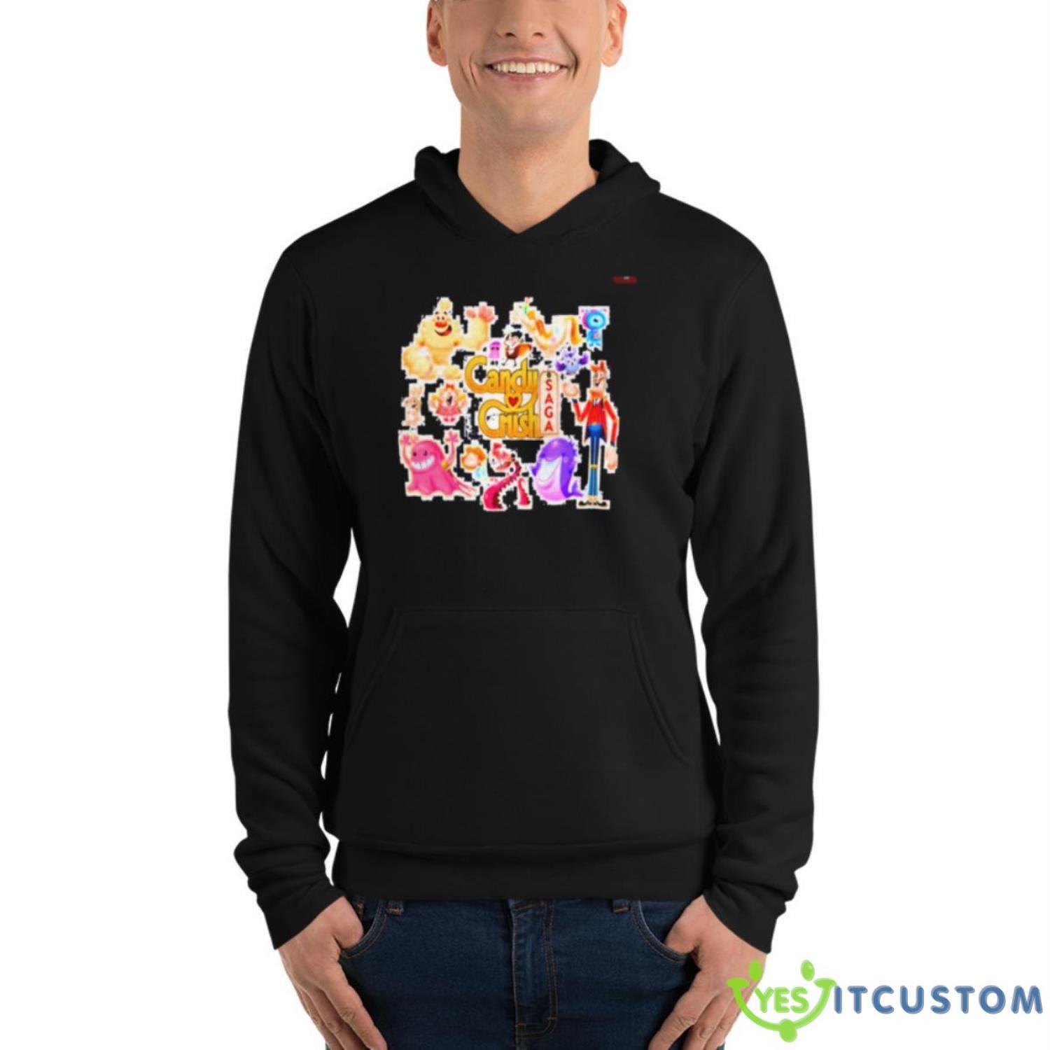 Candy Crush Friends Shirt 4 Candy Crush Friends Shirt - Unisex Fleece Pullover Hoodie
