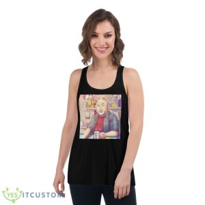 Cartoon Edition Kim’s Convenience Shirt - Women's Flowy Racerback Tank