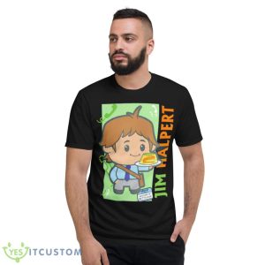 Cartoon Jim Halpert Shirt - Short Sleeve T-Shirt