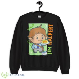 Cartoon Jim Halpert Shirt - Unisex Crewneck Sweatshirt