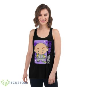 Cartoon Kevin Malone Shirt - Women's Flowy Racerback Tank