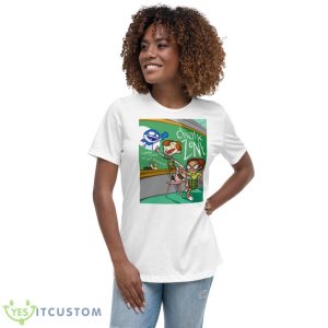 Cartoon Kids Legends Chalkzone Shirt 9 Cartoon Kids Legends Chalkzone Shirt - Women's Relaxed Short Sleeve Jersey Tee