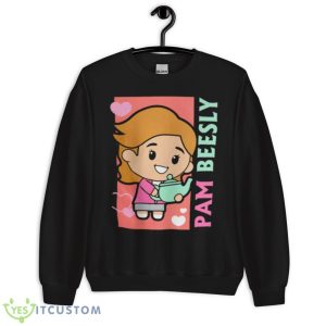 Cartoon Pam Beesly Shirt - Unisex Crewneck Sweatshirt