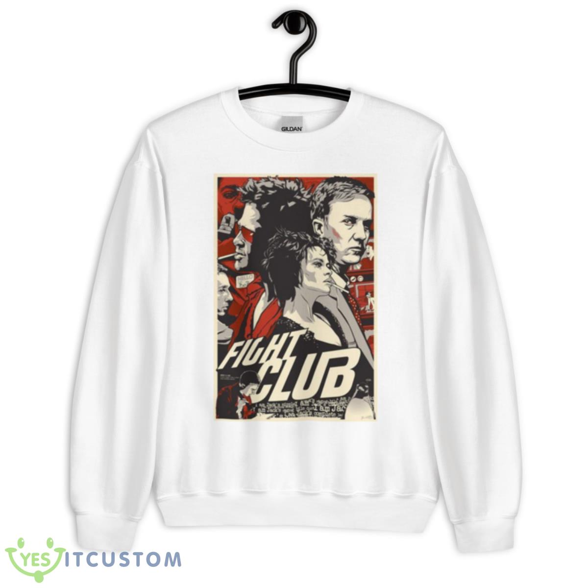 Cartoon Verson Of Fight Club Shirt 11 Cartoon Verson Of Fight Club Shirt - Unisex Heavy Blend Crewneck Sweatshirt