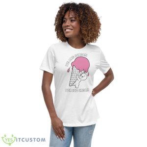 Casper We Are Scream For Ice Cream Shirt 9 Casper We Are Scream For Ice Cream Shirt - Women's Relaxed Short Sleeve Jersey Tee