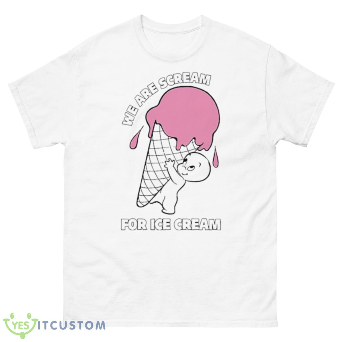 Casper We Are Scream For Ice Cream Shirt 10 Casper We Are Scream For Ice Cream Shirt - 500 Men’s Classic Tee Gildan