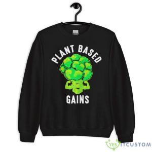 Cauliflower Plant Based Gains Shirt - Unisex Crewneck Sweatshirt