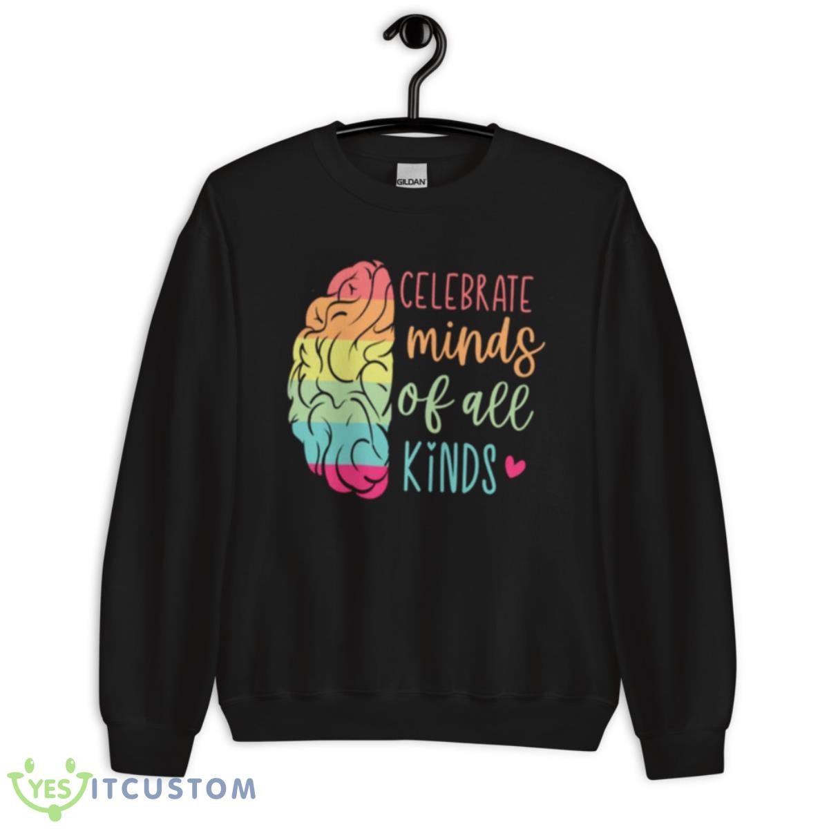 Celebrate Minds Of All Kinds Vintage Shirt 3 Celebrate Minds Of All Kinds Vintage Shirt - Unisex Crewneck Sweatshirt
