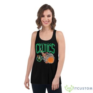 Celtics Boston Celtics Vintage Shirt - Women's Flowy Racerback Tank