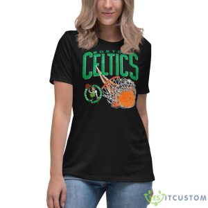 Celtics Boston Celtics Vintage Shirt - Women's Relaxed Short Sleeve Jersey Tee