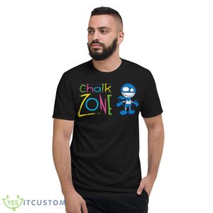 Chalkzone With Chalkboard Background Shirt 7 Chalkzone With Chalkboard Background Shirt - Short Sleeve T-Shirt
