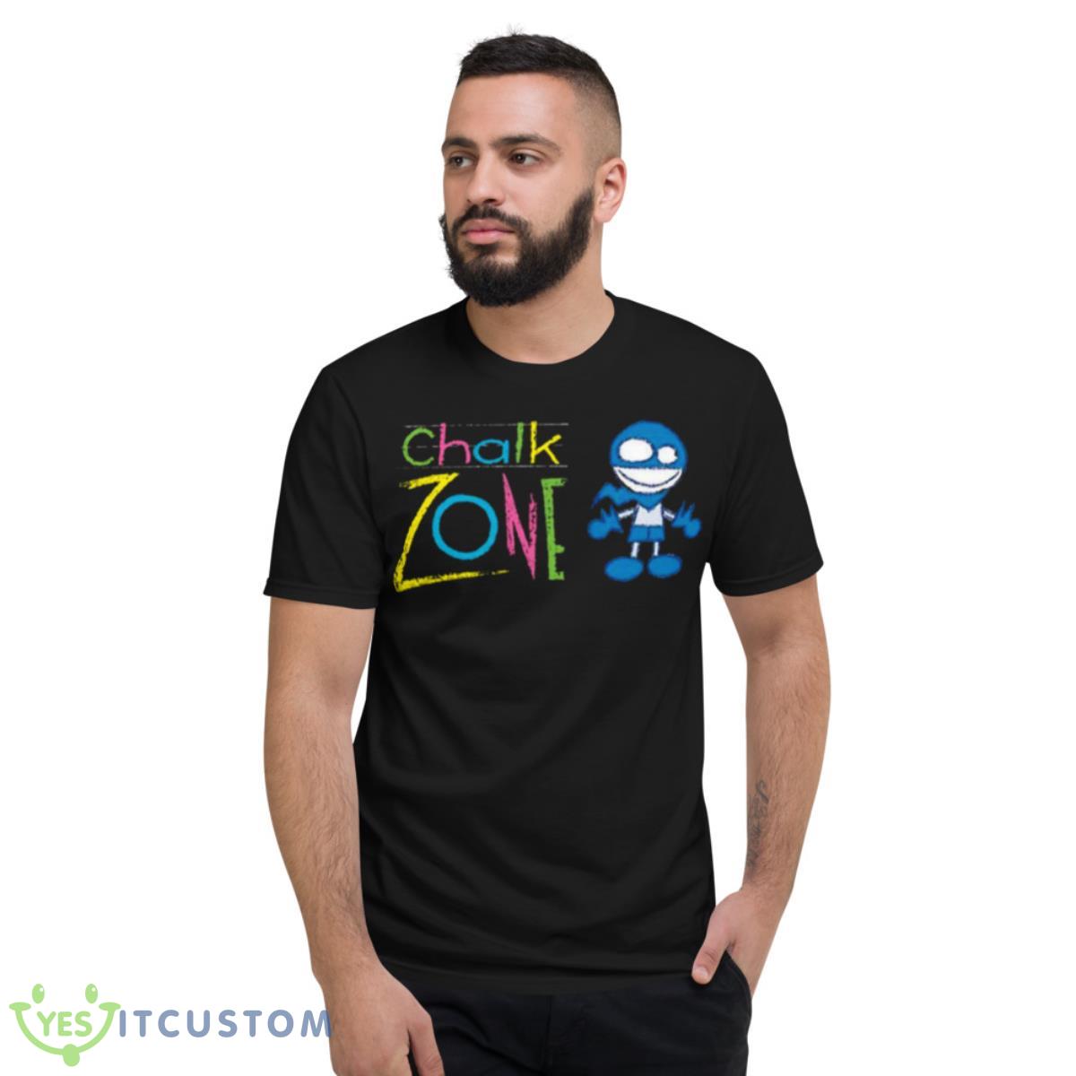 Chalkzone With Chalkboard Background Shirt 2 Chalkzone With Chalkboard Background Shirt - Short Sleeve T-Shirt