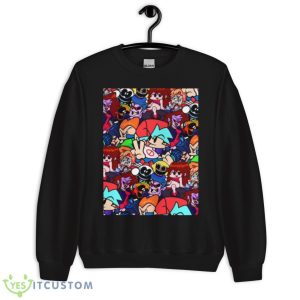Characters Of Friday Night Funkin Collage Shirt 8 Characters Of Friday Night Funkin Collage Shirt - Unisex Crewneck Sweatshirt