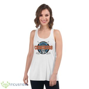 Charlotte Checkers 90’s Night 2023 Shirt - Women's Flowy Racerback Tank