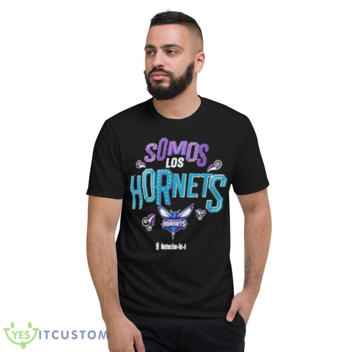 Charlotte Hornets Noches Ene Be A Shirt 2 Charlotte Hornets Noches Ene Be A Shirt - Short Sleeve T-Shirt