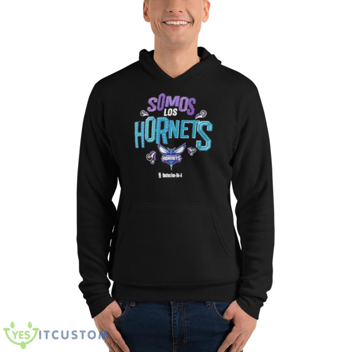 Charlotte Hornets Noches Ene Be A Shirt 4 Charlotte Hornets Noches Ene Be A Shirt - Unisex Fleece Pullover Hoodie