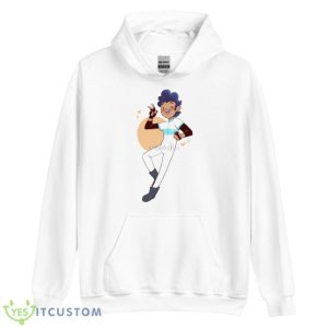 Chibi Five Say Hi Glitch Techs Shirt - Unisex Heavy Blend Hooded Sweatshirt