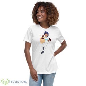 Chibi Five Say Hi Glitch Techs Shirt - Women's Relaxed Short Sleeve Jersey Tee