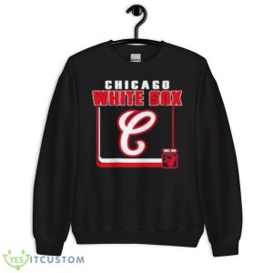Chicago White Sox Navy Blue Borderline Franklin Shirt - Unisex Crewneck Sweatshirt