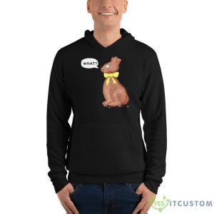 Chocolate Bunny What Shirt 7 Chocolate Bunny What Shirt - Unisex Fleece Pullover Hoodie