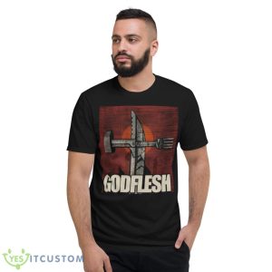 Christbait Rising Godflesh 90s Band Shirt - Short Sleeve T-Shirt