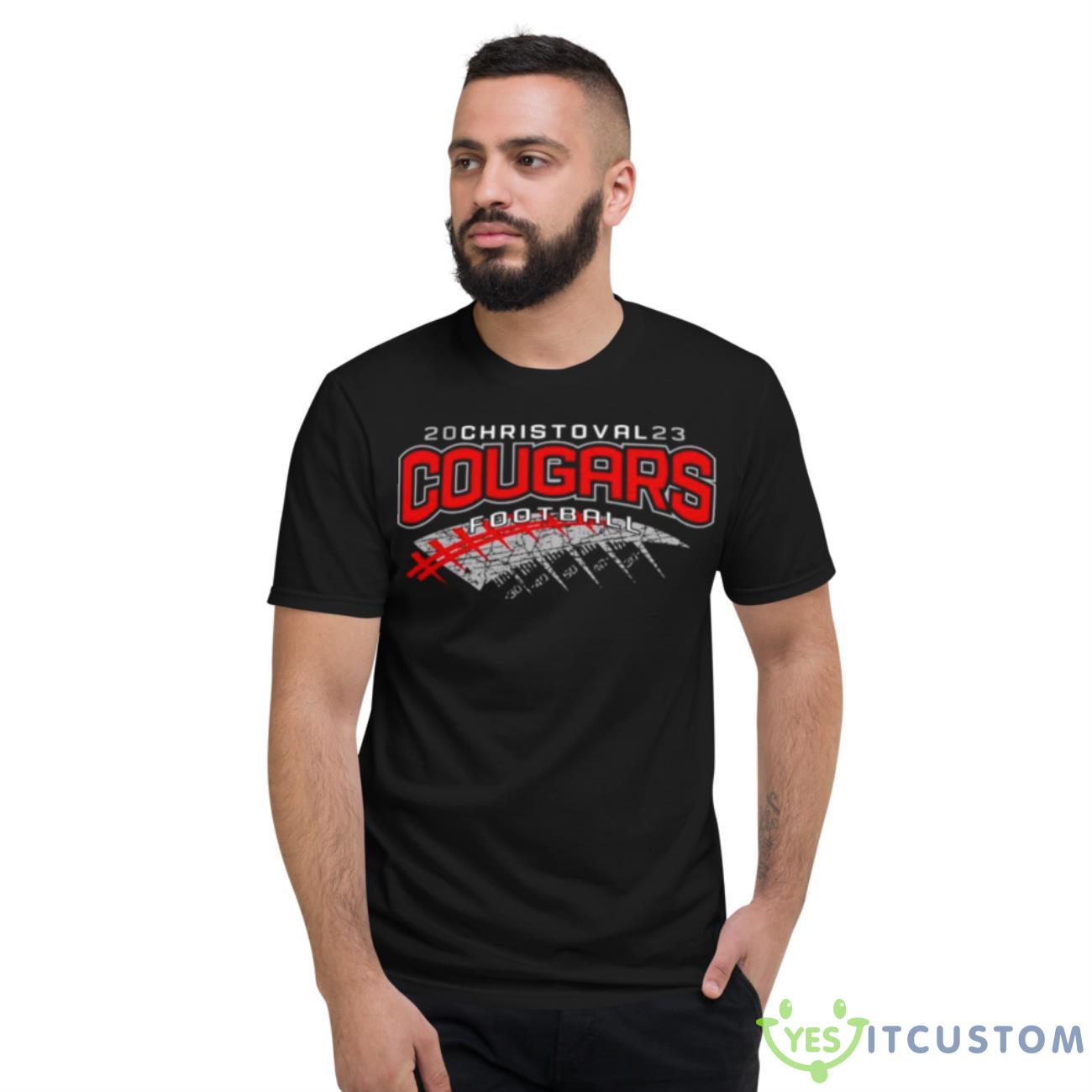 Christoval Cougars Football Logo 2023 Shirt 13 Christoval Cougars Football Logo 2023 Shirt - Short Sleeve T-Shirt