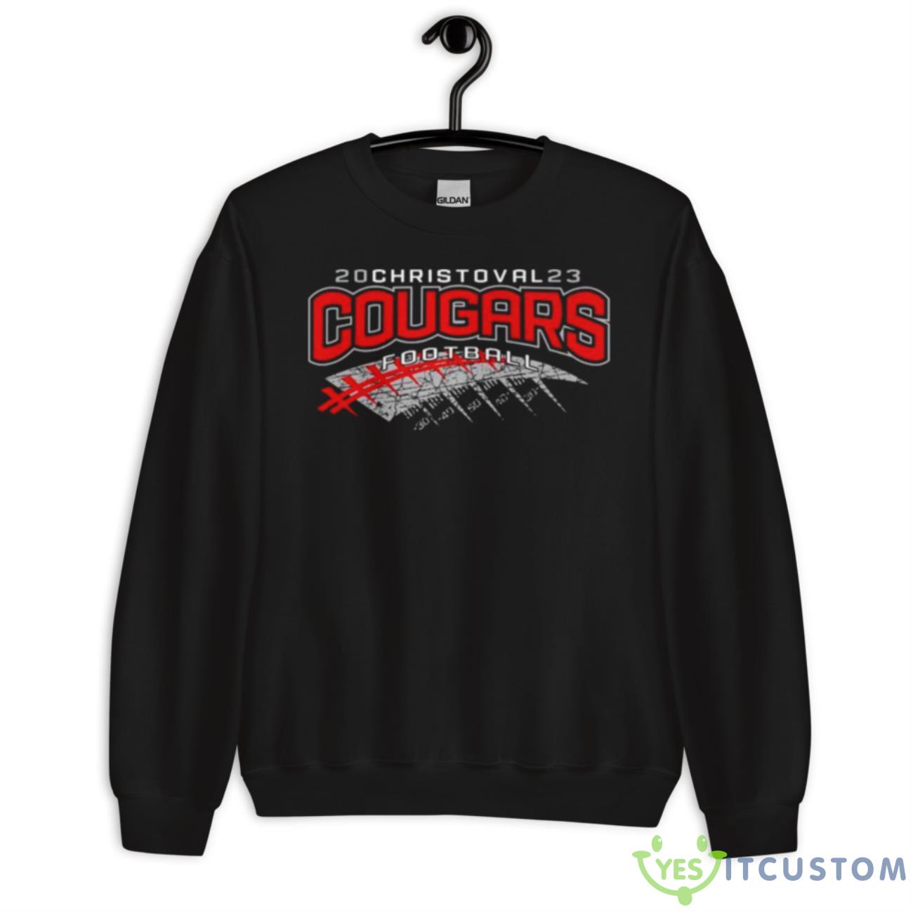 Christoval Cougars Football Logo 2023 Shirt 3 Christoval Cougars Football Logo 2023 Shirt - Unisex Crewneck Sweatshirt