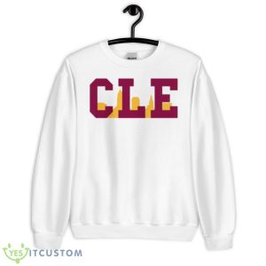 Cle Skyline Cavs Cleveland Cavaliers Shirt - Unisex Heavy Blend Crewneck Sweatshirt