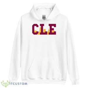 Cle Skyline Cavs Cleveland Cavaliers Shirt - Unisex Heavy Blend Hooded Sweatshirt