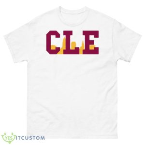 Cle Skyline Cavs Cleveland Cavaliers Shirt - 500 Men’s Classic Tee Gildan