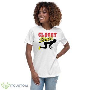 Cloggy Style Shirt - Women's Relaxed Short Sleeve Jersey Tee