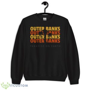Cocomut Trees Outer Banks Fan Shirt - Unisex Crewneck Sweatshirt