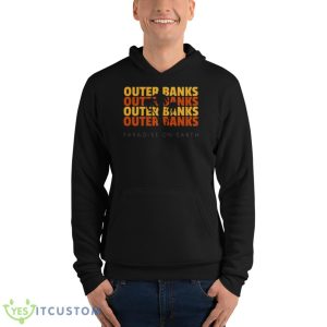 Cocomut Trees Outer Banks Fan Shirt - Unisex Fleece Pullover Hoodie