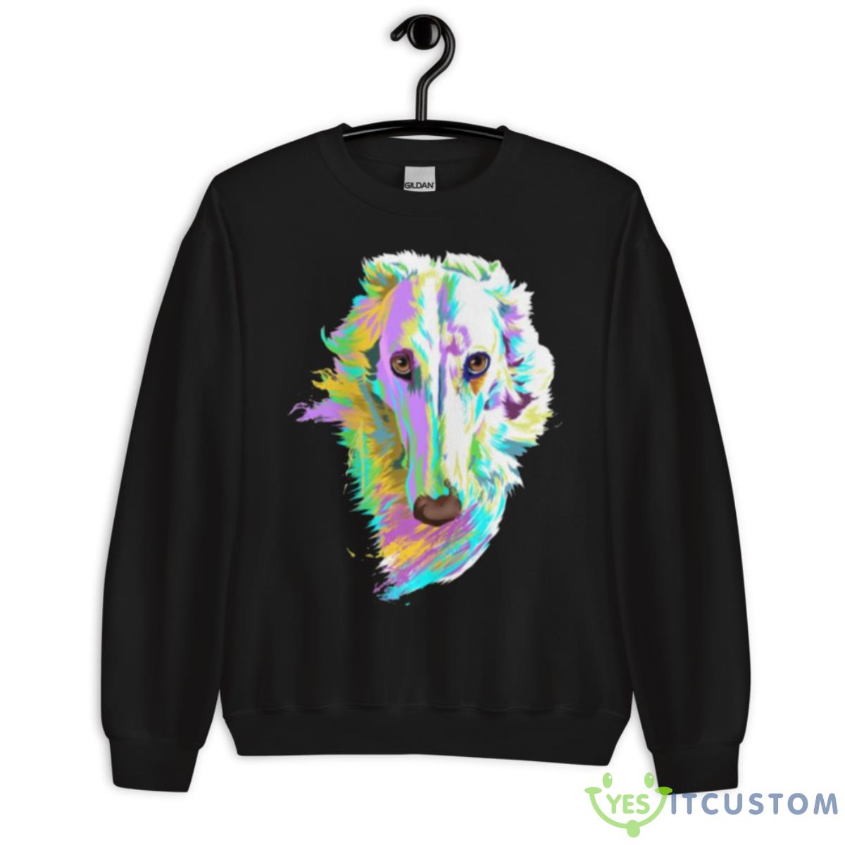 Colored Borzoi Dog Shirt 13 Colored Borzoi Dog Shirt - Unisex Crewneck Sweatshirt